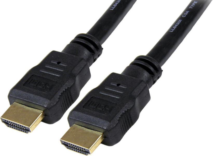 Câble HDMI A m. - HDMI A m., 2 m, noir
