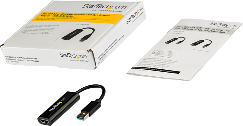 Adaptateur USB 3.0 A m. - HDMI f.