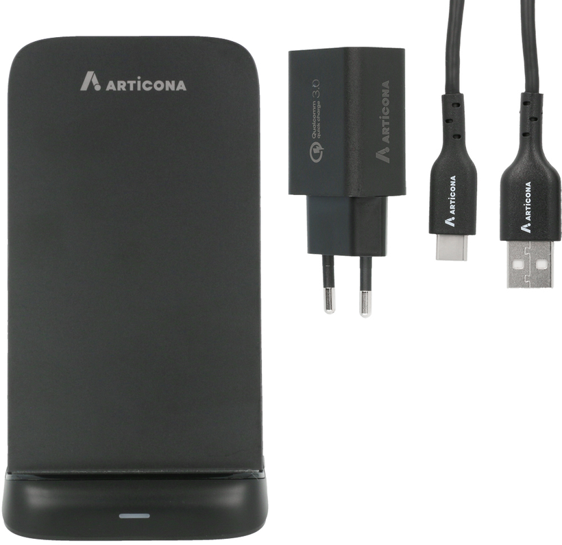 Stazione ricarica Qi ARTICONA smartphone