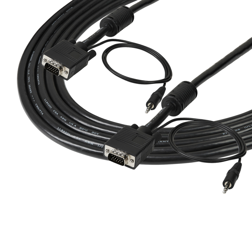 StarTech VGA Cable Audio 5m
