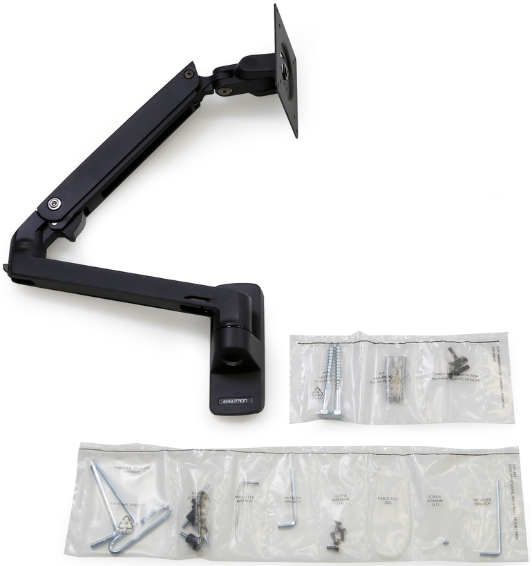 Brazo soporte pared Ergotron MXV