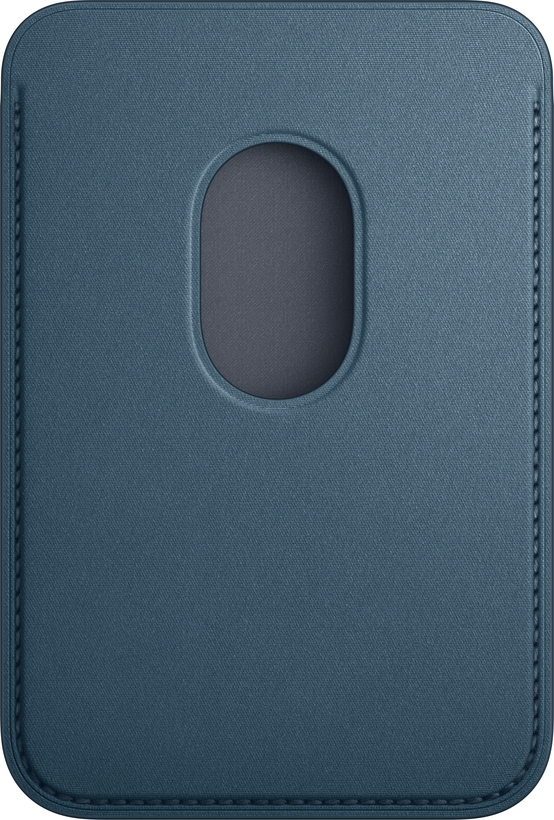 Porte-cartes tissé Apple iPhone, bleu