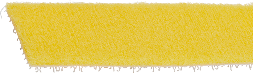 Rouleau serre-câble scratch 7620mm jaune