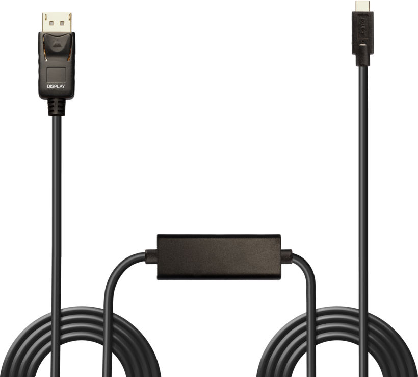 Cabo USB tipo C m.-DisplayPort m. 10 m