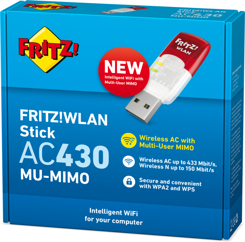 AVM FRITZ!WLAN AC 430 MU-MIMO Stick