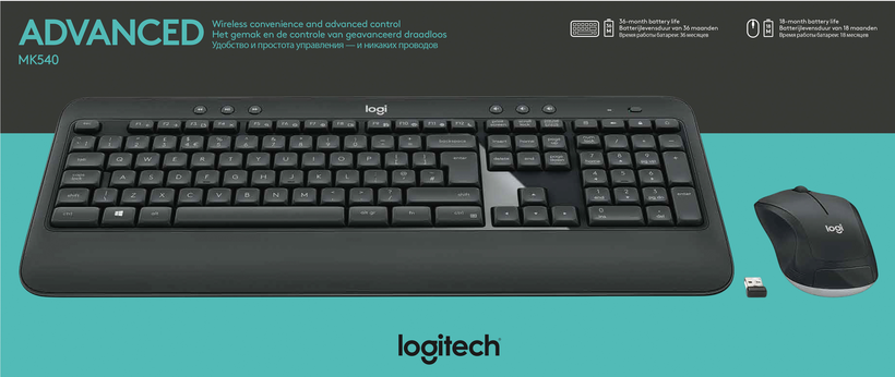 Ensemble clavier souris Logitech MK540
