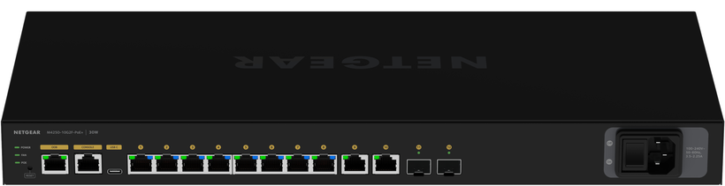NETGEAR M4250-10G2F-PoE+ AV Line Switch