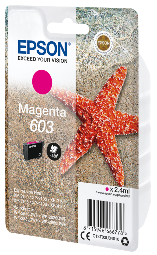 Tinta Epson 603 magenta