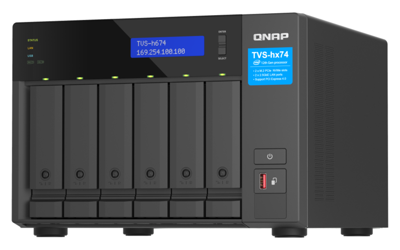 QNAP TVS-h674 32GB 6-bay NAS