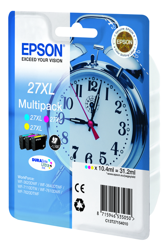 Encre Epson 27XL multipack