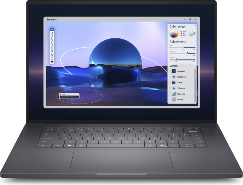 Dell Pro Max 16 Prem. U7 32GB/1TB P2000