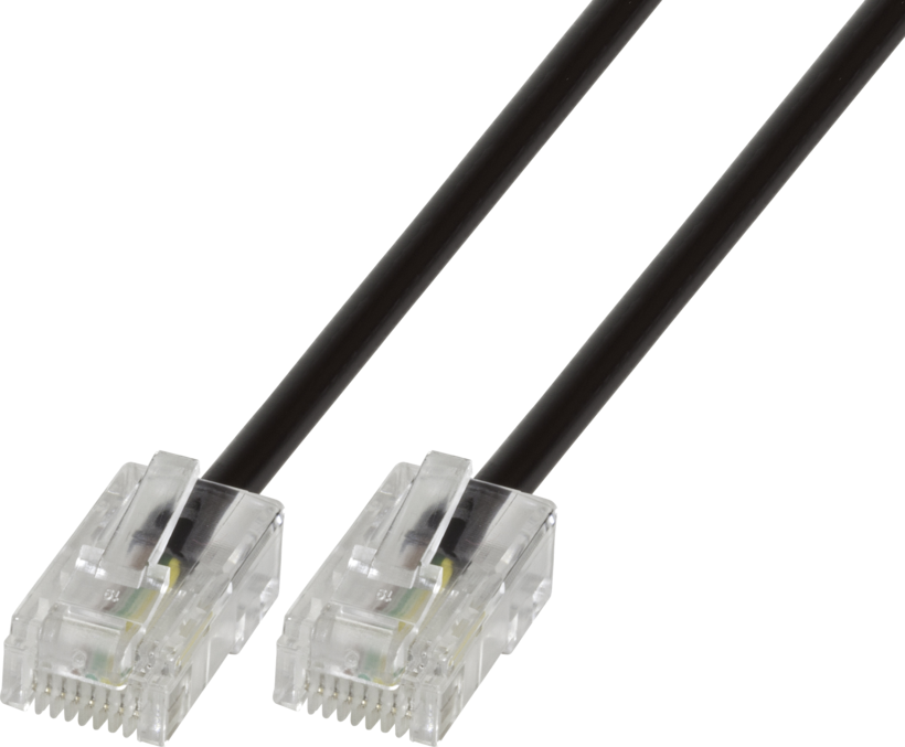Câble RJ12 m. - RJ45 m. (6p-8p) 1:1 3 m