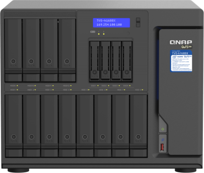 QNAP TVS-h1688X 32GB 16-bay NAS