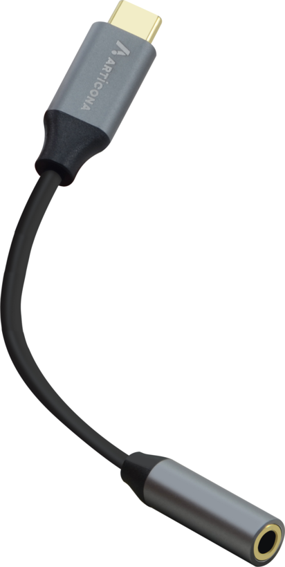 Adaptér USB typ C k. - 3,5mm zdírka jack