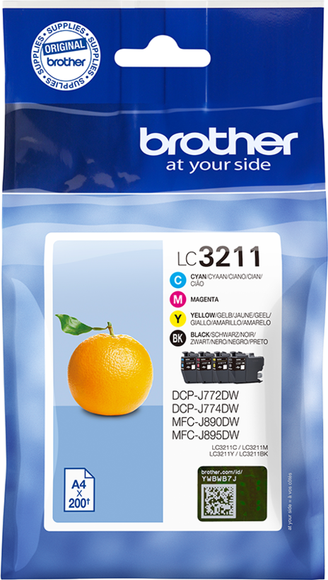 Brother LC-3211 Ink BK/C/Y/M