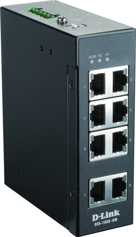 D-Link DIS-100E-8W Industrial Switch