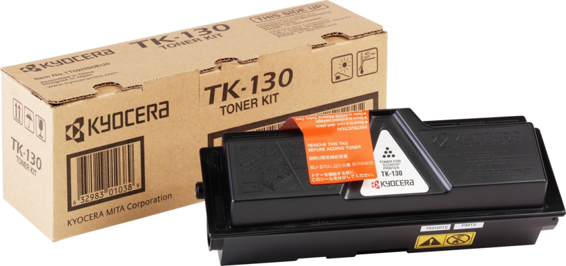Kit toner Kyocera TK-130, noir