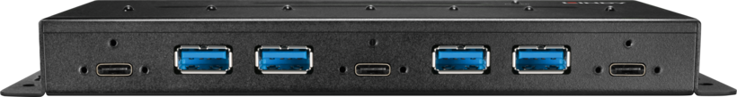 Hub USB 3.1 LINDY 7 puertos de metal