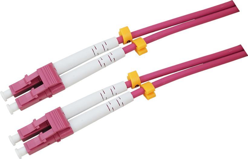 FO Duplex Patch Cable LC-LC 50/125µ 1m