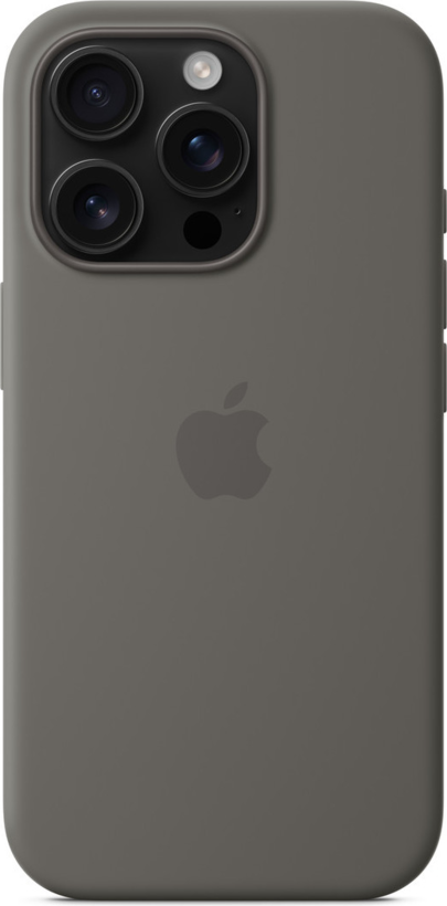Apple iPhone 16 Pro szilikontok kőszürke