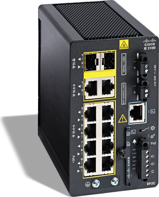 Switch Cisco IE-3100-8P2C-E