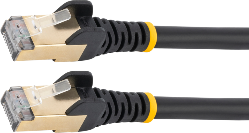 Patch Cable RJ45 F/FTP Cat6a 1.5m Black