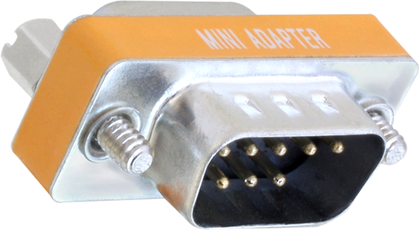 Delock Null Modem Adapter DB9 Ma-DB9 Fe