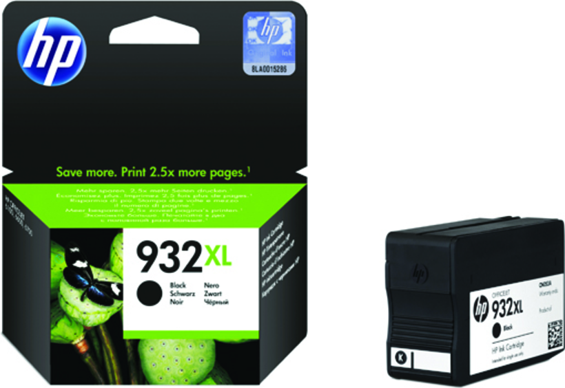 HP 932XL Tinte schwarz