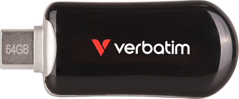 Verbatim Plectra Flash Drive 64GB Black