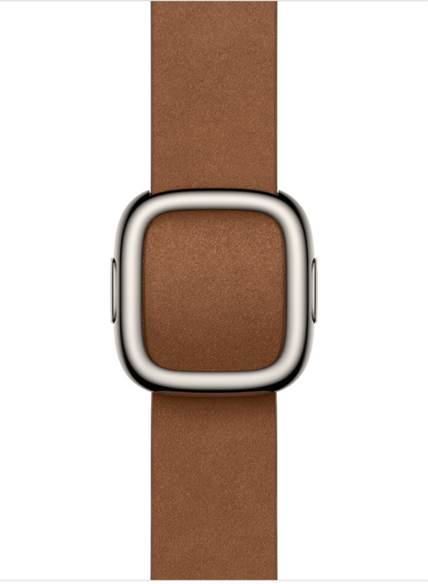 Boucle moderne Apple Watch 42mm caramel