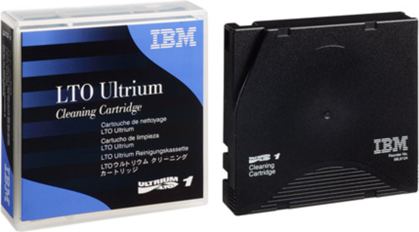 IBM LTO Cleaning Tape + Label