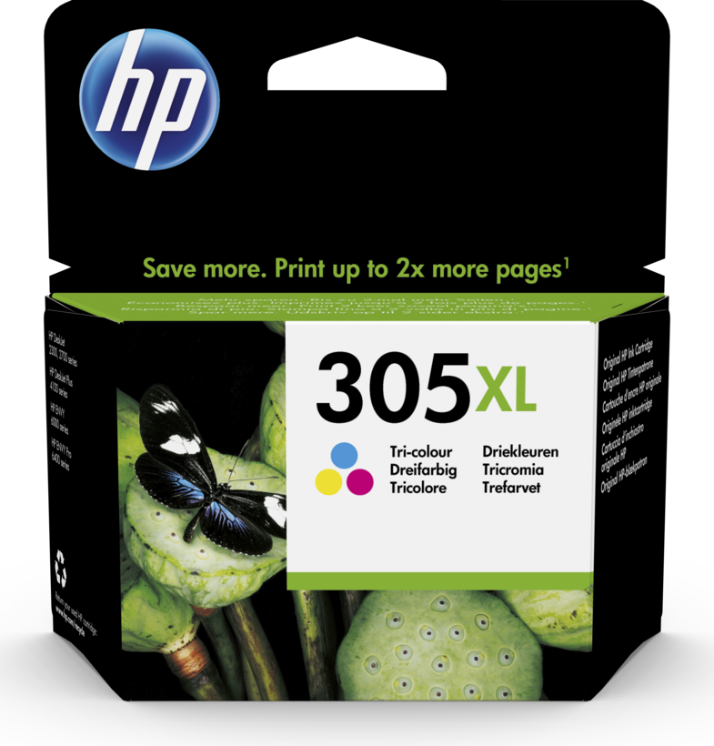 HP 305XL Ink Multipack 3-colour