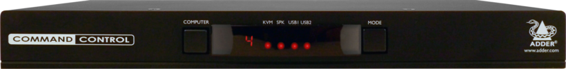 ADDER USB Tastatur- & Maus-Switch 4-Port