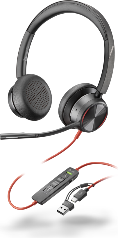 Auriculares Poly Blackwire 8225 USB-C/A