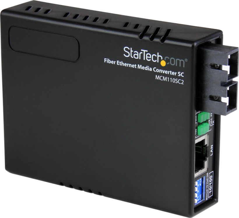Convertidor de medios StarTech MCM110SC2