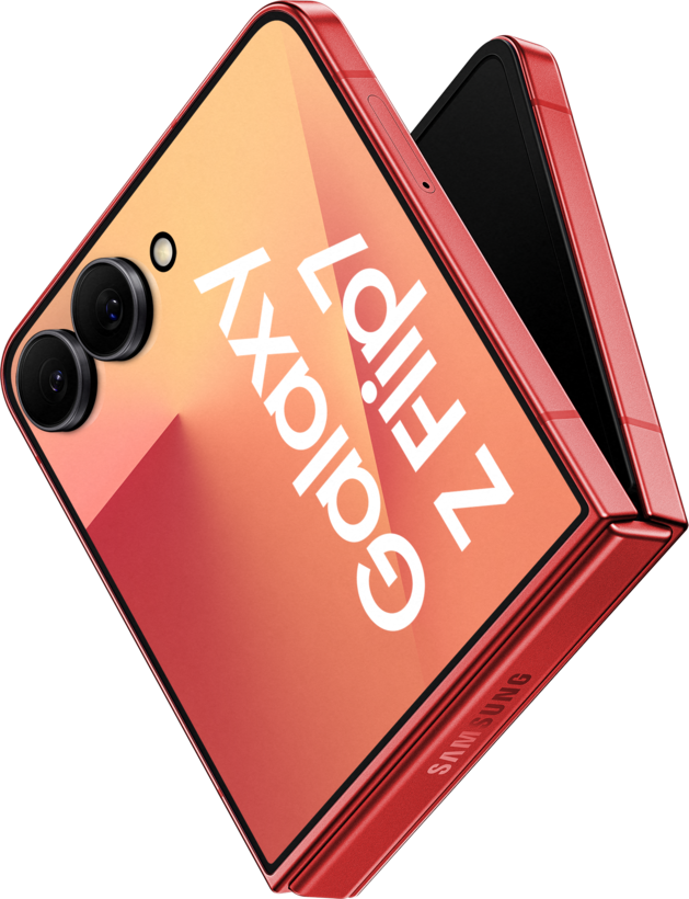 Samsung Galaxy Z Flip7 512 Go, rouge