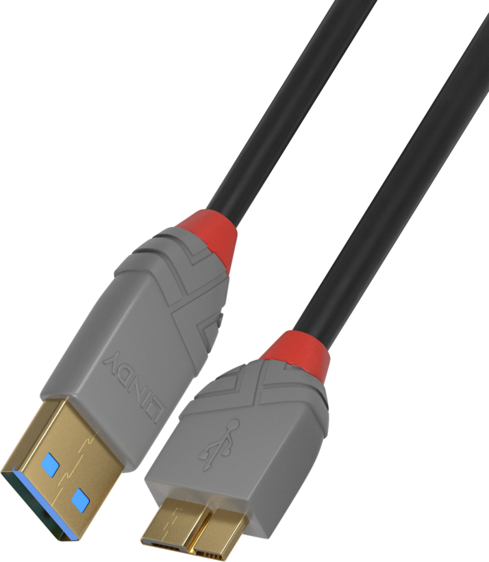 Cable USB 3.0 A/m-Micro B/m 0.5m