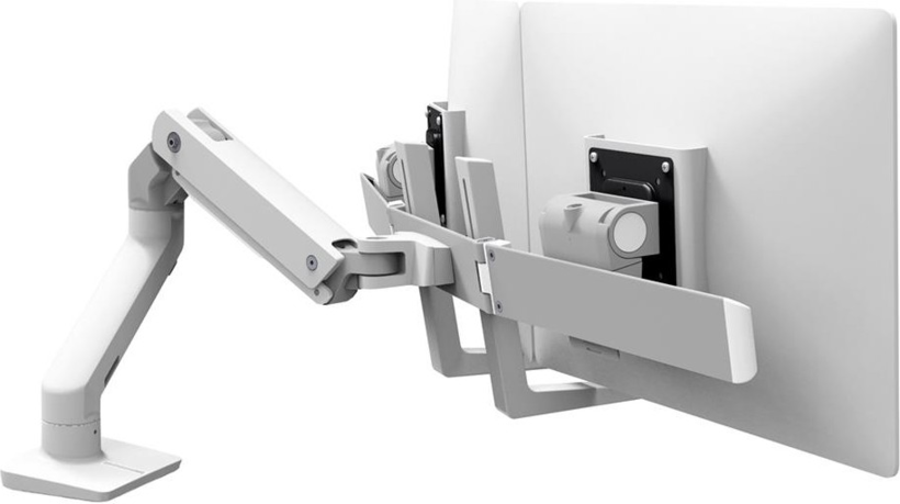 Ergotron HX Dual Desk Monitor Arm White