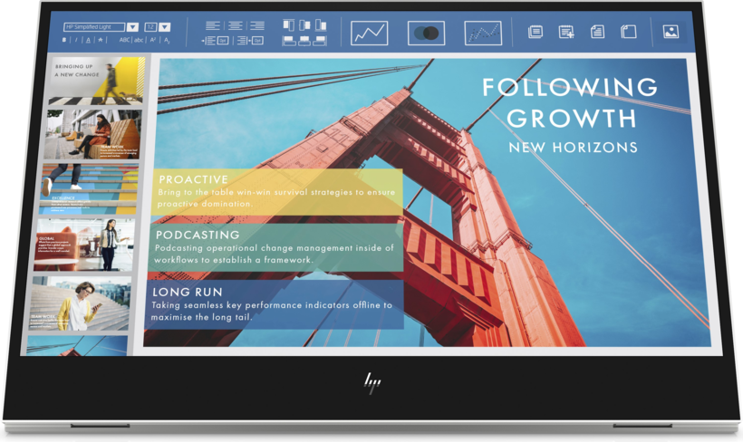 HP E14 G4 Tragbarer Monitor