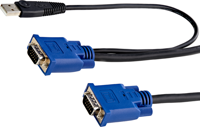 StarTech KVM Cable VGA+USB 3m