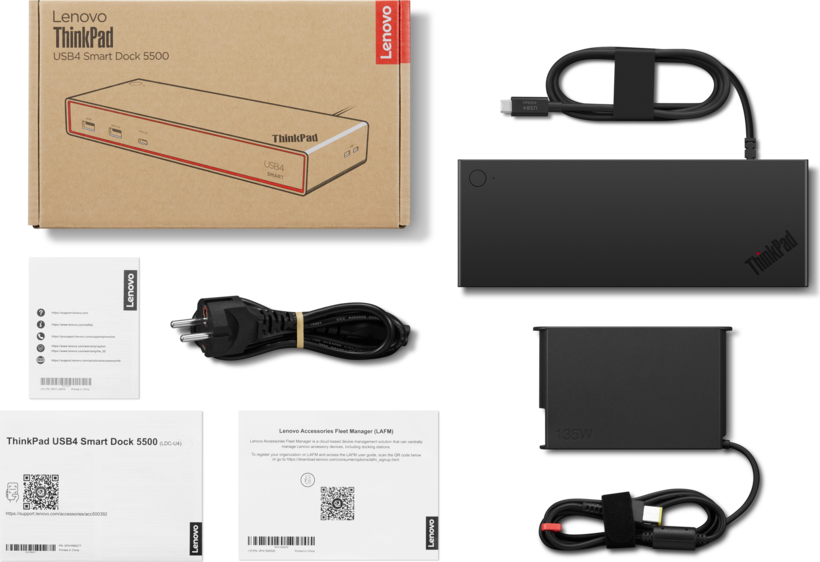 Buy Lenovo ThinkPad USB 4 Dock 5500 100 W (40BC0100EU) | Bechtle