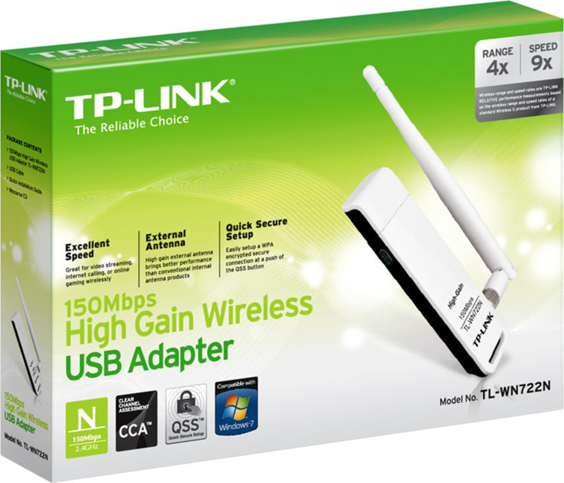 TP-LINK TL-WN722N WLAN USB Adapter