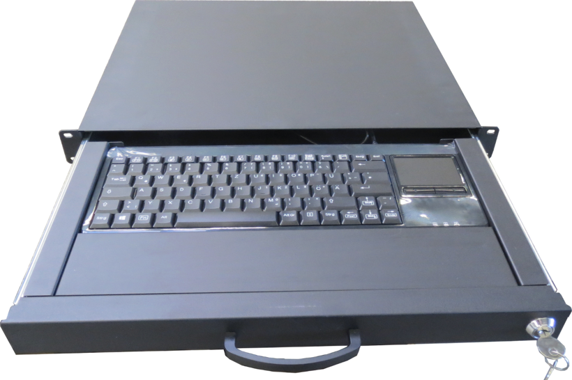 Keyboard Drawer w/ Keyboard + Touchpad