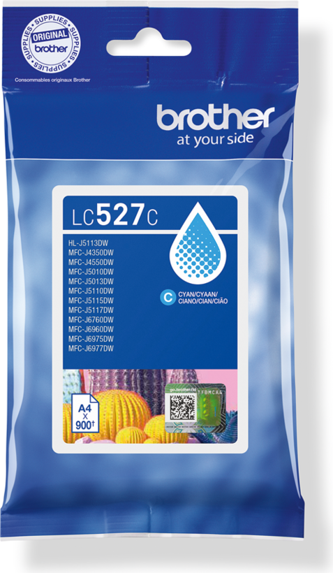 Brother LC527C Tinte cyan
