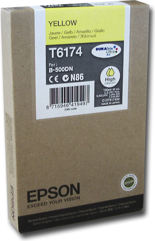 Encre Epson T6174, jaune