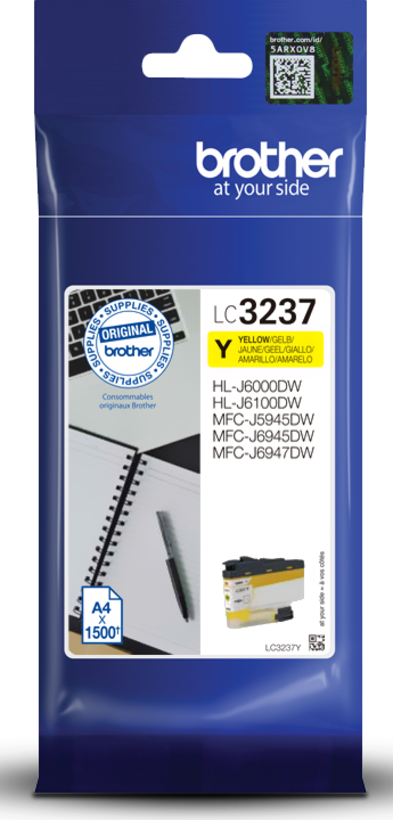 Brother LC-3237Y Ink Yellow