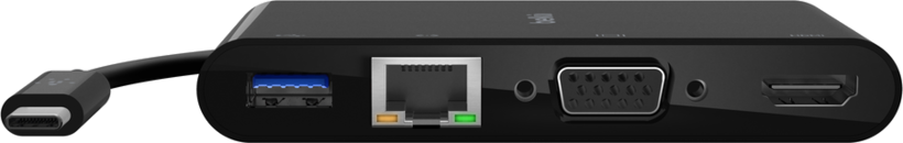 Station accueil Belkin USBC 3.0-VGA/HDMI