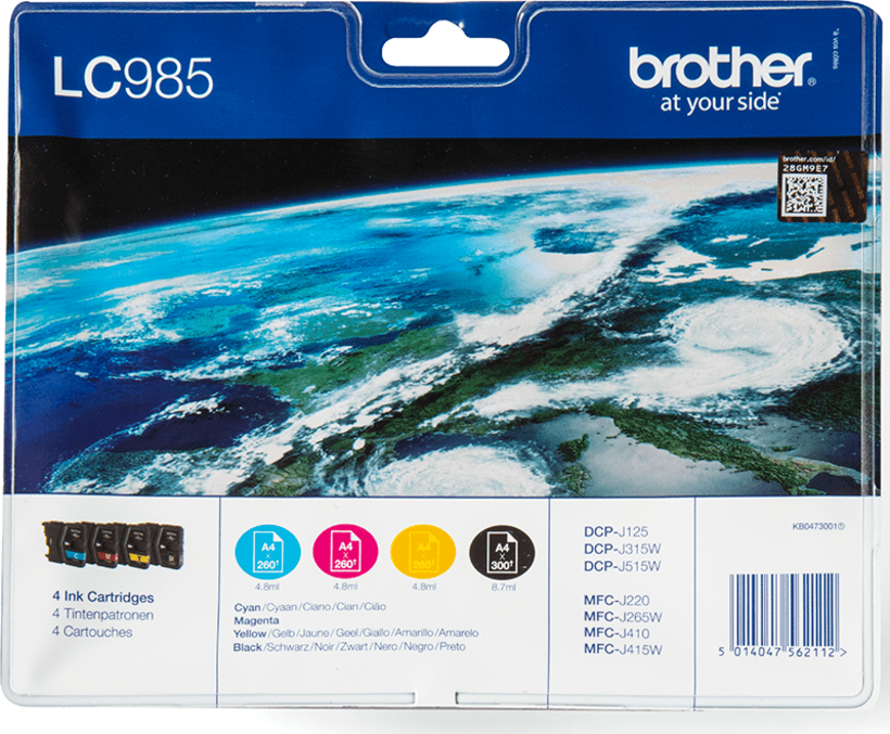 Encre Brother LC-985 multipack