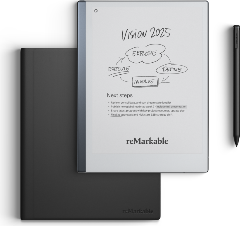 reMarkable 2 w/ Marker Plus & BlackFolio