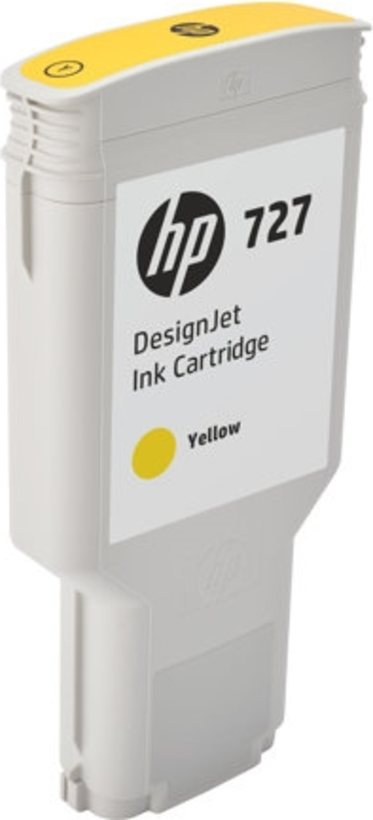HP 727 Tinte gelb 300 ml